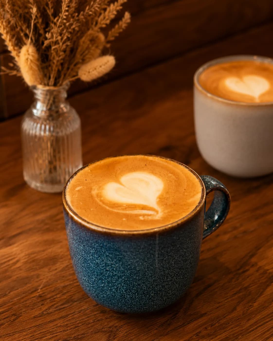 Latte art au comptoir