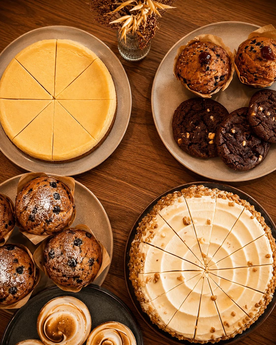 L'assortiment de pâtisseries