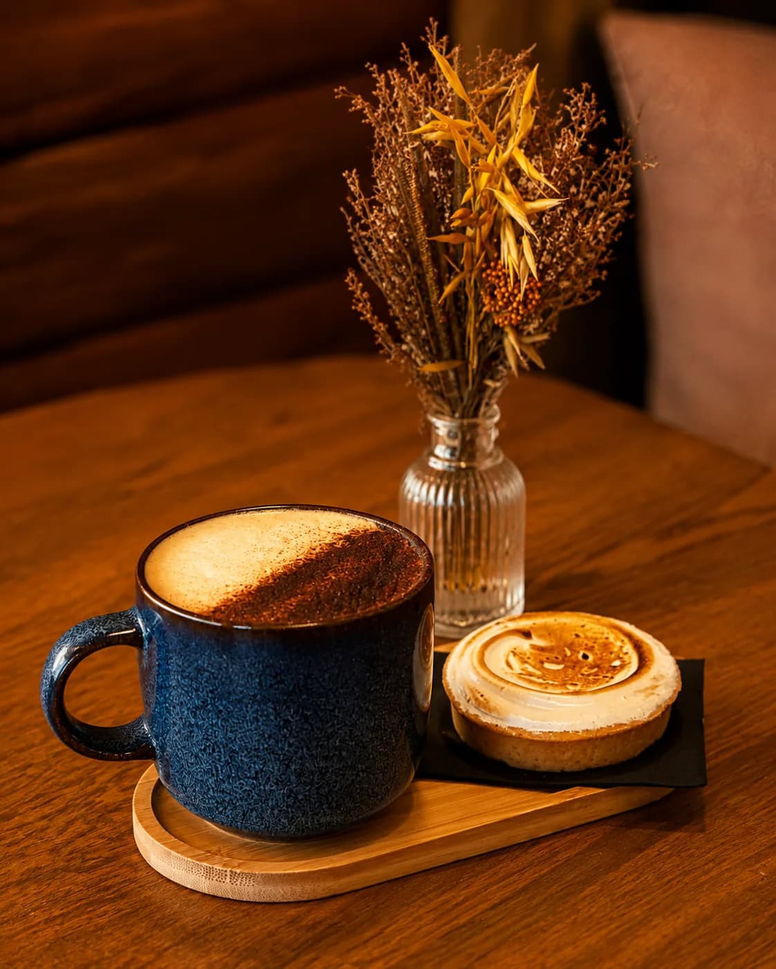 Latte et tartelette citron