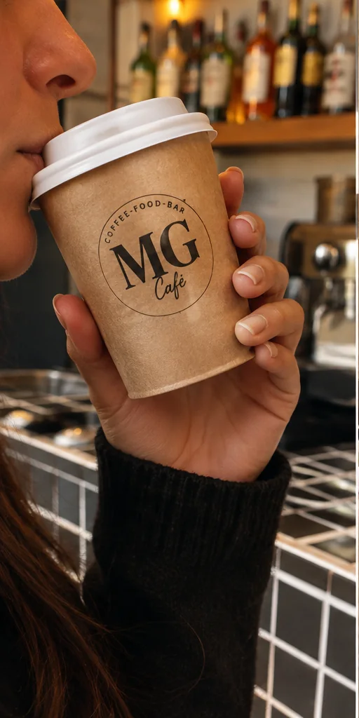 Café à emporter dans son gobelet MG